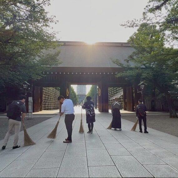 第12回 靖国神社清掃活動を実施します