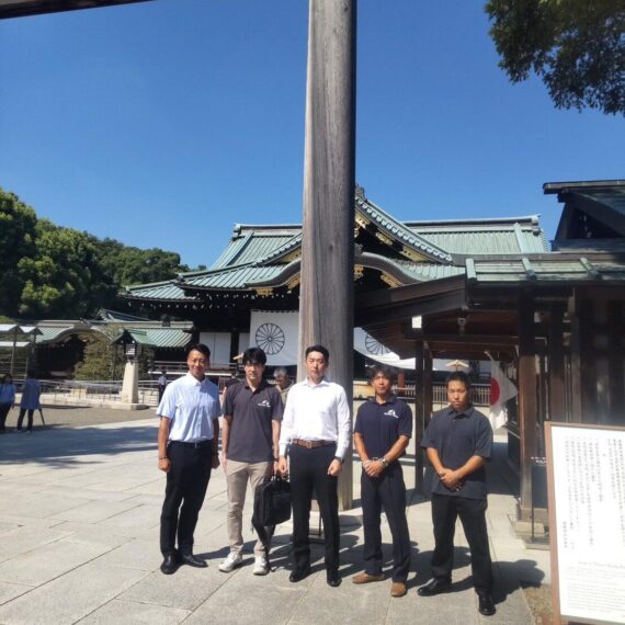 第12回 靖国神社清掃活動を実施しました