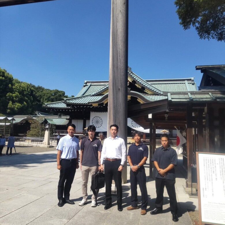 第12回 靖国神社清掃活動を実施しました