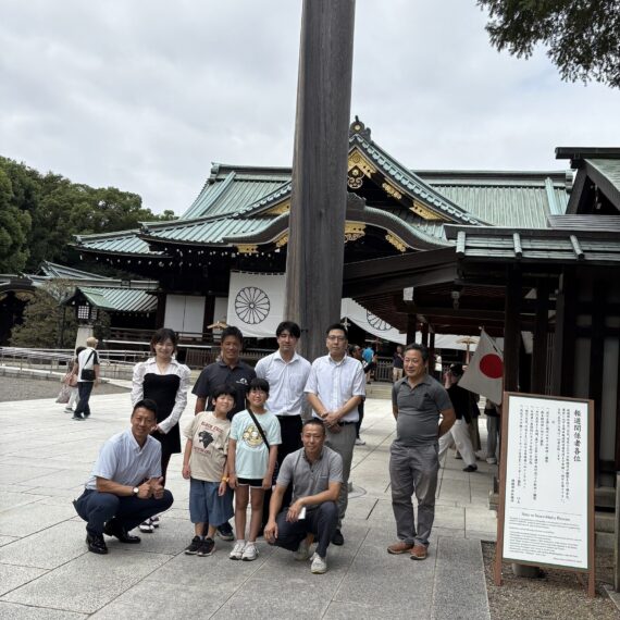 第14回 靖国神社清掃活動を実施しました