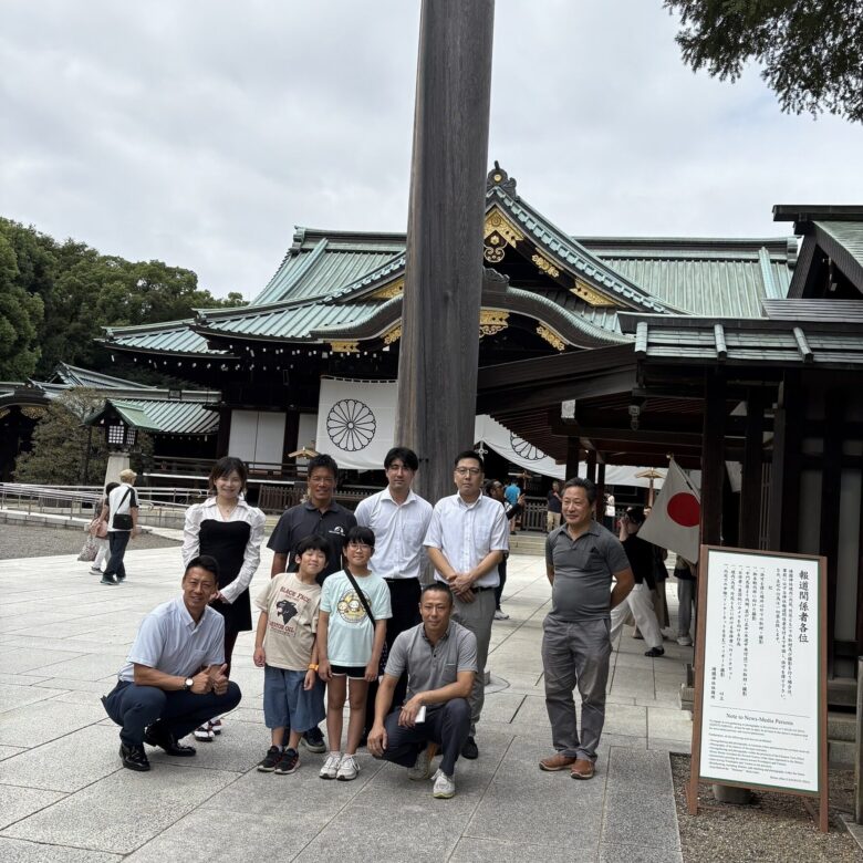 第14回 靖国神社清掃活動を実施しました