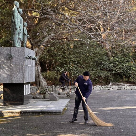 第11回 福岡縣護國神社清掃活動を実施します