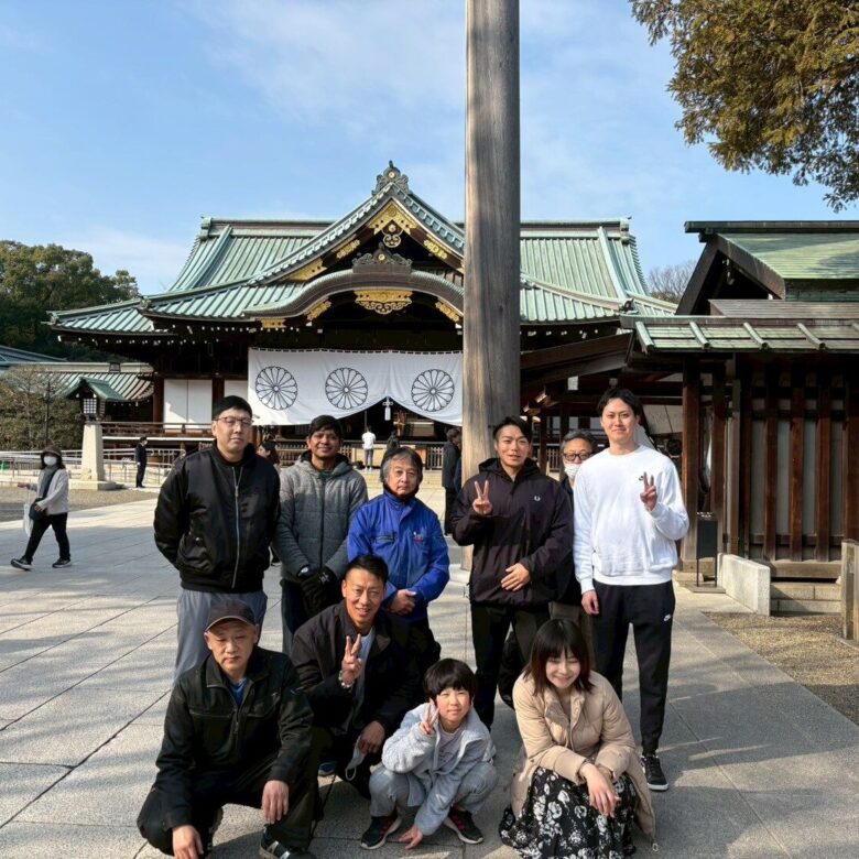 第19回 靖国神社清掃活動を実施しました