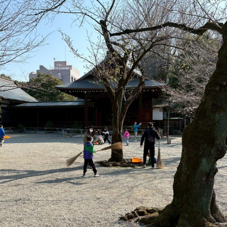 第20回 靖国神社清掃活動を実施しました